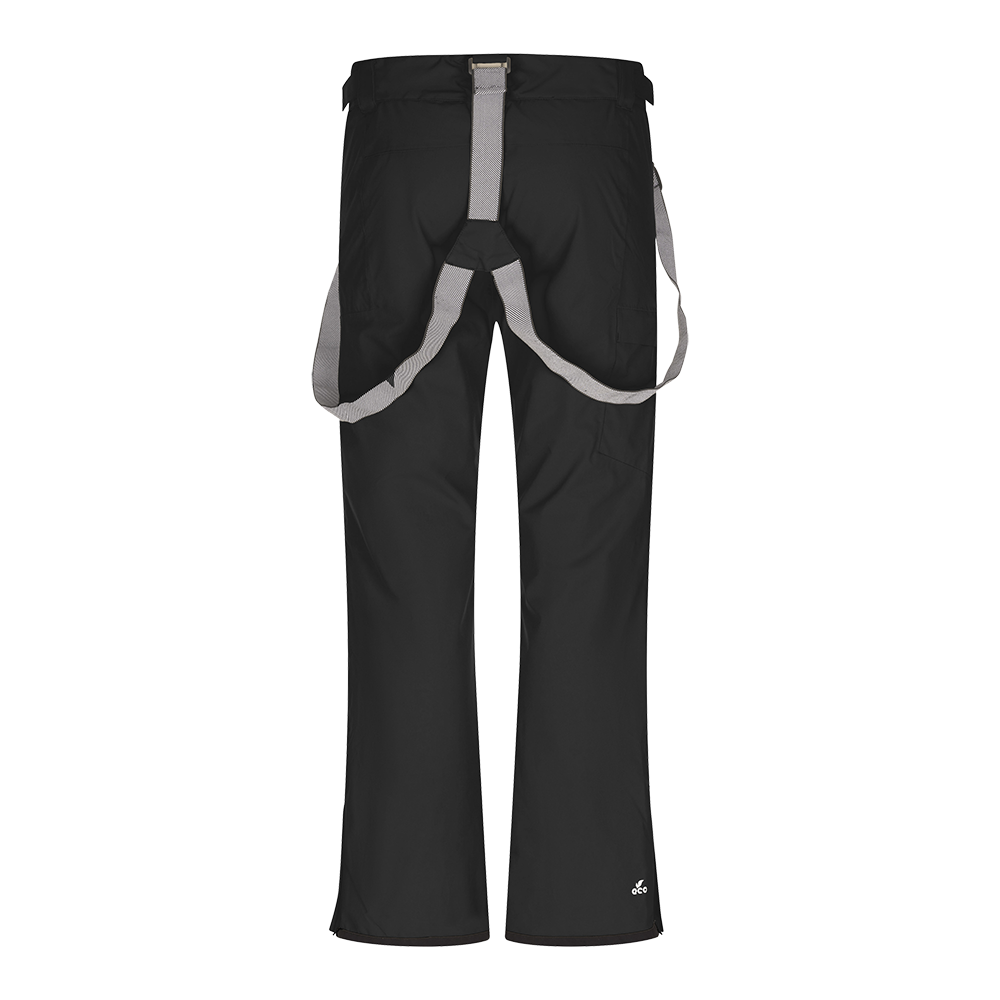Produktet på billedet er "2117 of Sweden Kabo Padded Ski Pant" - herre skibukser i sort. Disse skibukser er designet til at kombinere både æstetik og funktionalitet. Bukserne er udstyret med tætsiddende bælterømme og flere lynlåslommer, hvilket gør dem både praktiske og stilfulde. Bukserne har også diskret placerede logoer og paneler, der bidrager til et moderne og minimalistisk udseende. Disse bukser er ideelle til skiløberen, der værdsætter både stil og ydeevne på skibakkerne.