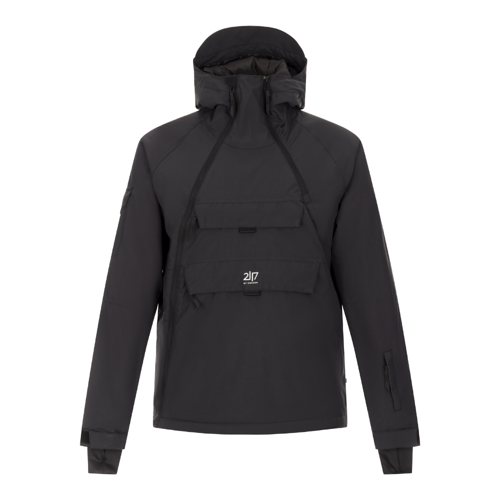 Denne 2117 of Sweden Nelkerim Padded Ski Anorak er en herrer skijakke designet til alpint brug. Lavet i slidstærkt materiale, levere den optimal beskyttelse med et vandsøjletryk på 15.000mm. Den har ALTO-uldvattering for varme, og dens mange funktionelle lommer, herunder en praktisk kængurulomme, øger dens anvendelighed på skiferien. Jakken kombinerer komfort og funktionalitet med et stilrent skandinavisk design, ideelt til eventyr i koldt vejr.