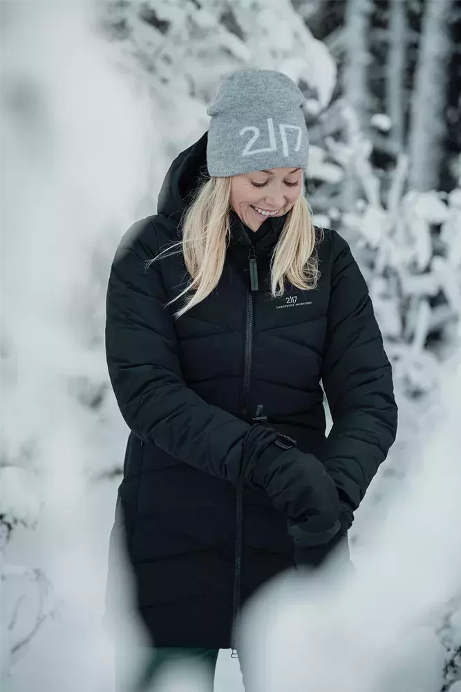 2117 of Sweden W Anneberg Padded Jacket - Dame Vinterjakke