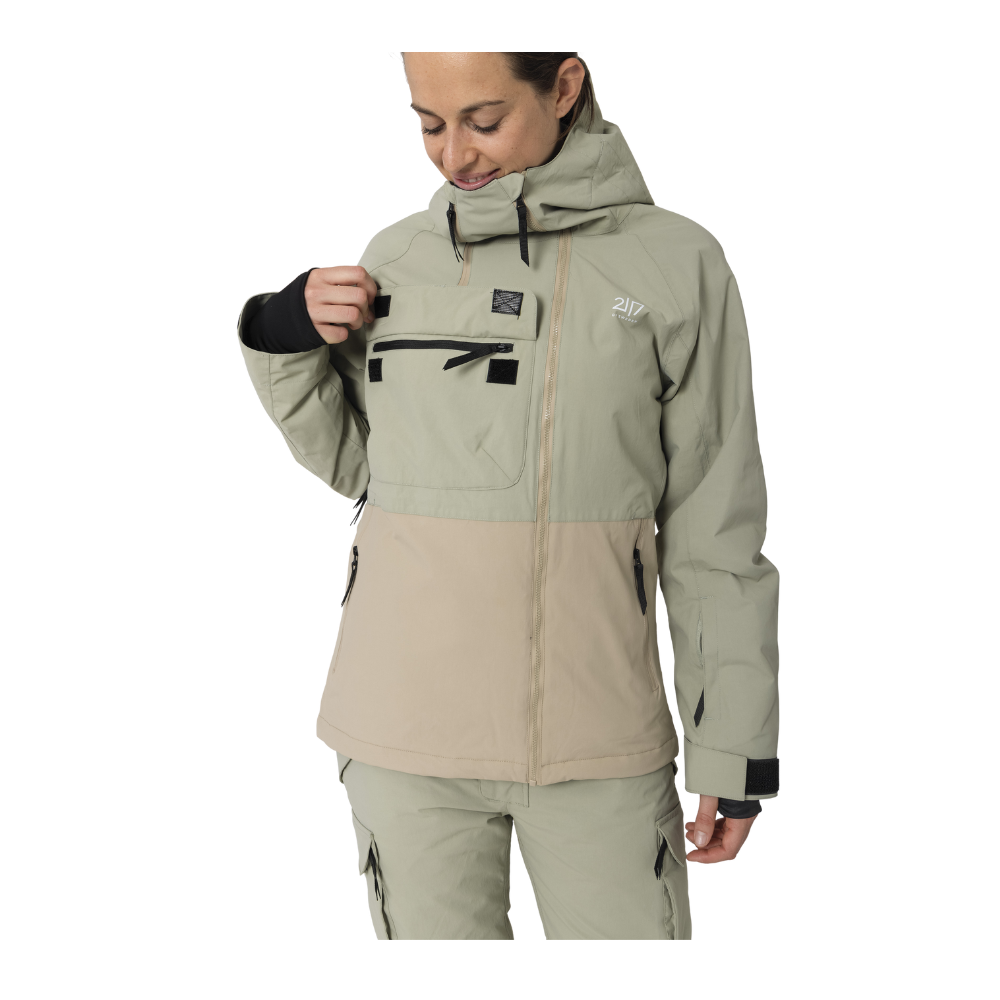 2117 of Sweden W Krasse Padded Ski Jacket - Damen Skijacke