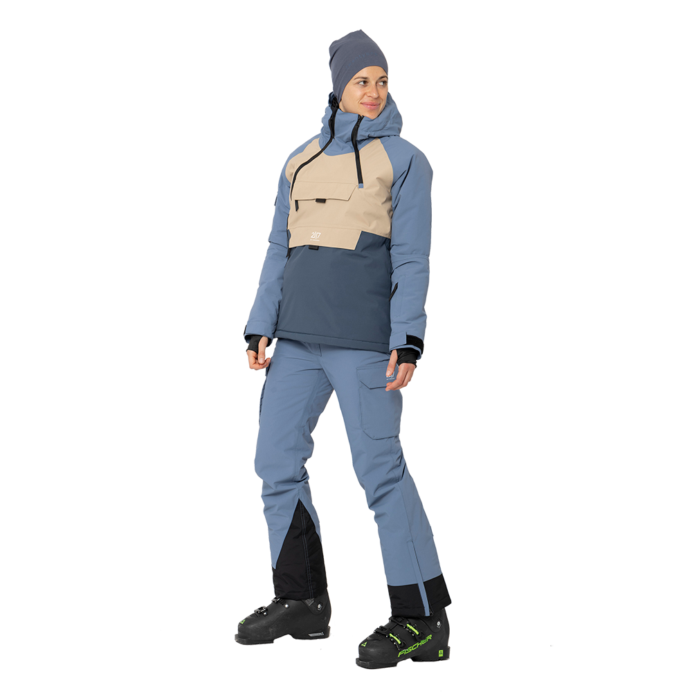 2117 of Sweden W Nelkerim Padded Ski Anorak - Damen Skijacke