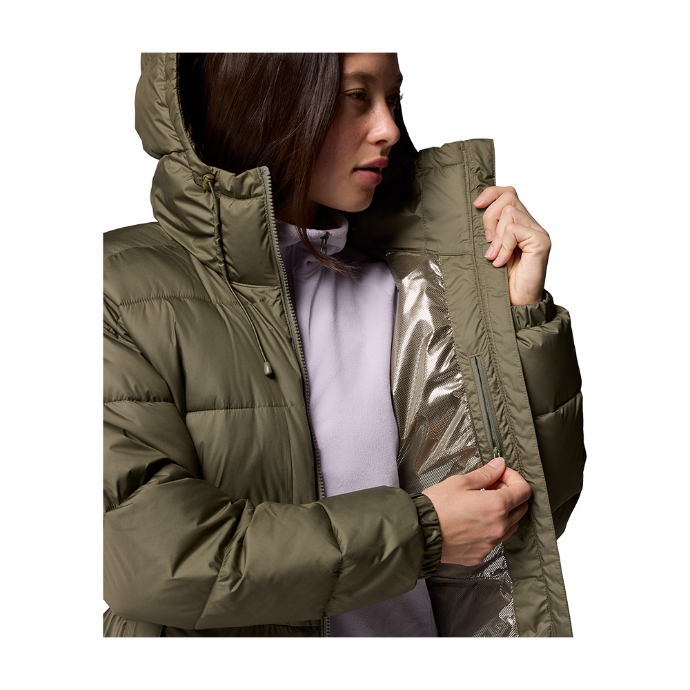 Columbia W Pike Lake III Long Jacket - Dame Vinterjakke