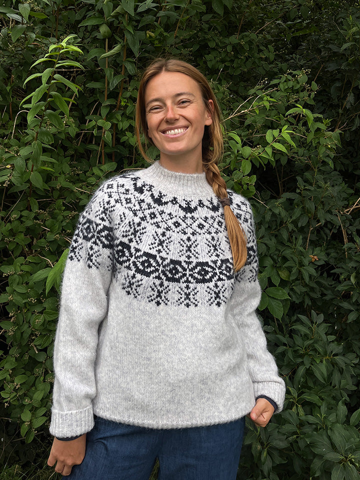 Fabrin Copenhagen Islandsk Strik 25, W. - Dame Striktrøje