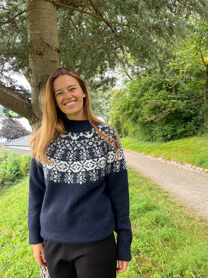 Fabrin Copenhagen Islandsk Strik 25, W. - Dame Striktrøje