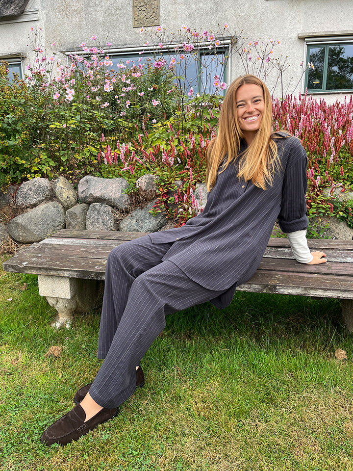 Fabrin Copenhagen Pinstripe Pants 25, W. - Dame Bukser