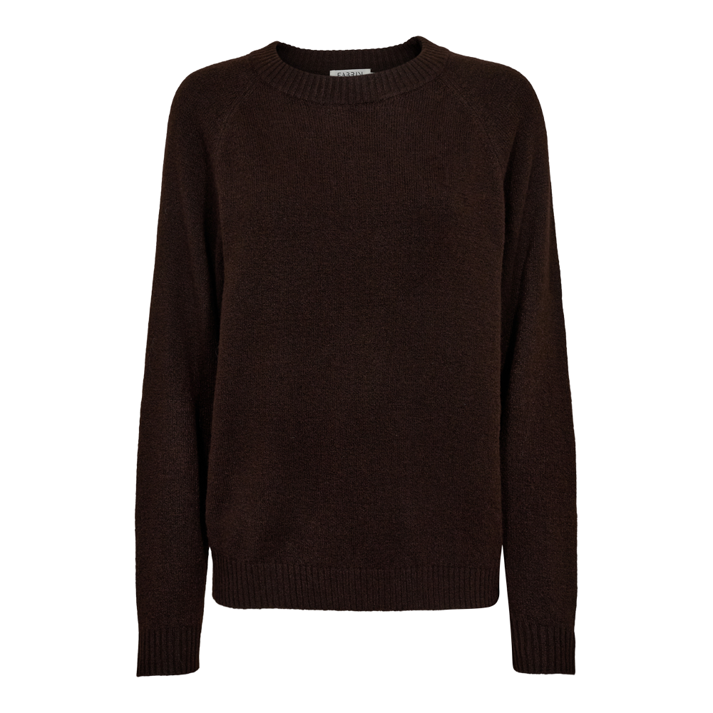 Fabrin Copenhagen Pullover Rib Neck 25, W. - Dame Striktrøje