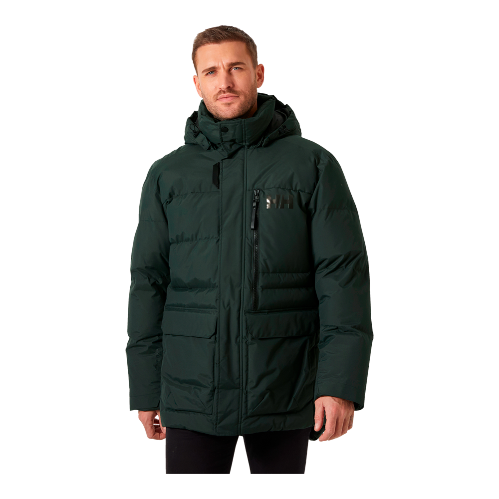 Helly Hansen præsenterer Tromsoe Jacket, en ideel herre vinterjakke med makeløs isoleringsevne, der holder dig varm og tør gennem hele vintersæsonen. Denne jakke er både vind- og vandafvisende med tapede sømme og har en justerbar, aftagelig hætte. Med mange funktionelle lommer, refleksstriber til forbedret synlighed, og en høj åndbarhed, er denne jakke perfekt til både efterårsbrisen og vinterens kulde.