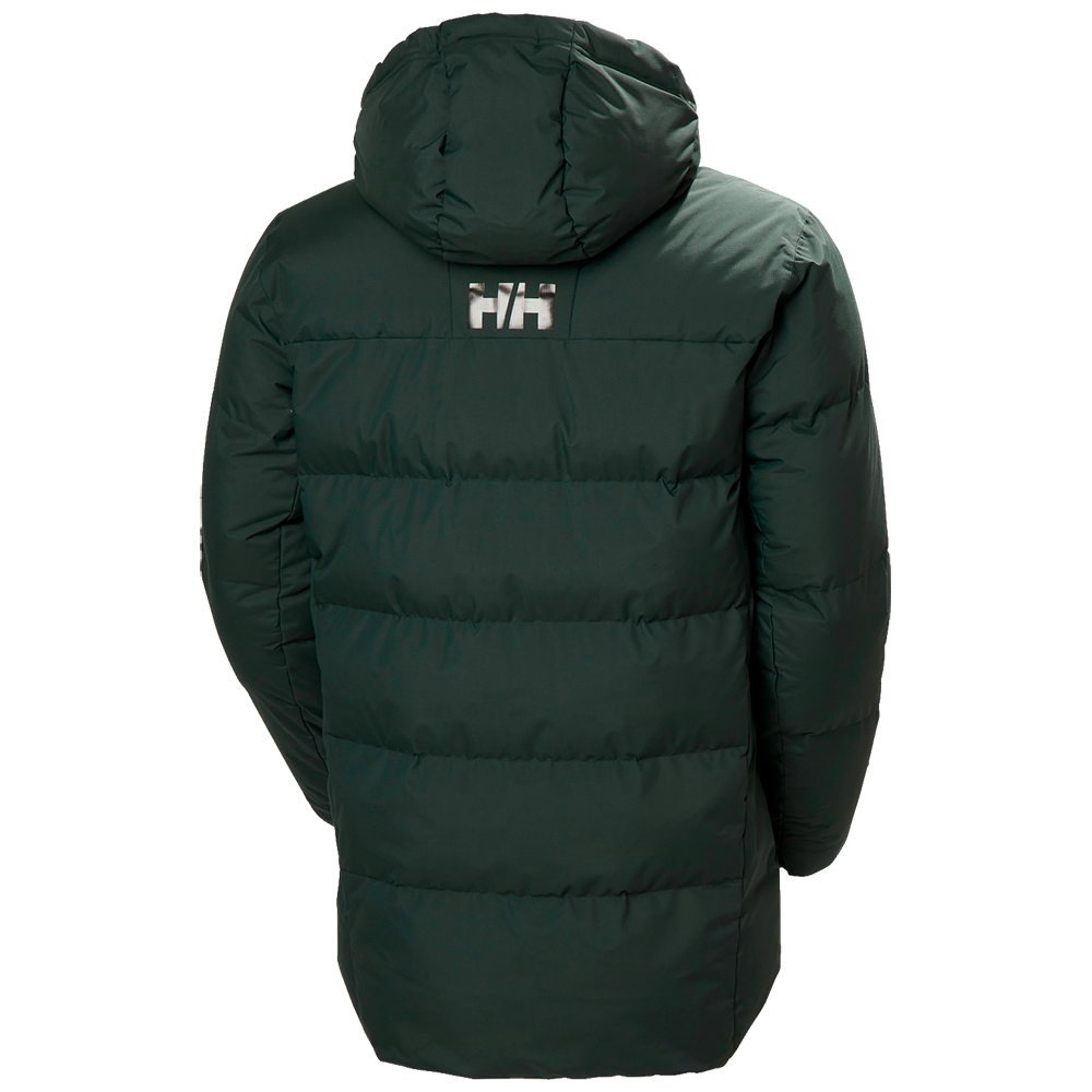 Denne Helly Hansen Tromsoe Jacket er en optimal herre vinterjakke, designet til at modstå barske vejrforhold. Jakken er udstyret med avanceret isolering, der holder dig varm og tør gennem hele vinteren, selv på de koldeste dage. Overfladen er vind- og vandafvisende, med tapede sømme for ekstra beskyttelse. Den justerbare og aftagelige hætte, sammen med YKK-lynlåsen beskyttet af vindklapper, sikrer maksimal komfort. Jakken har også praktiske lommer og refleksdetaljer for øget sikkerhed.