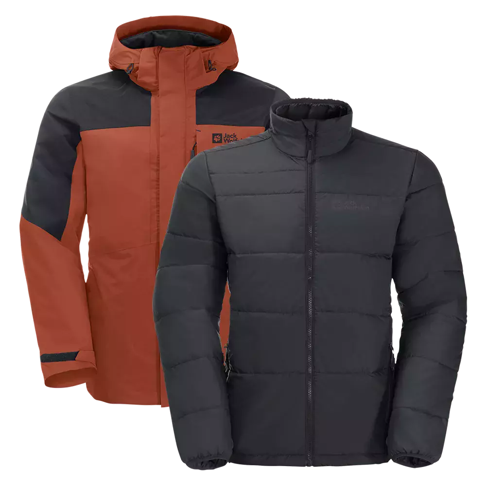 Jack Wolfskin Romberg 3-in-1 Jacket Herren Winterjacke – NY FORM