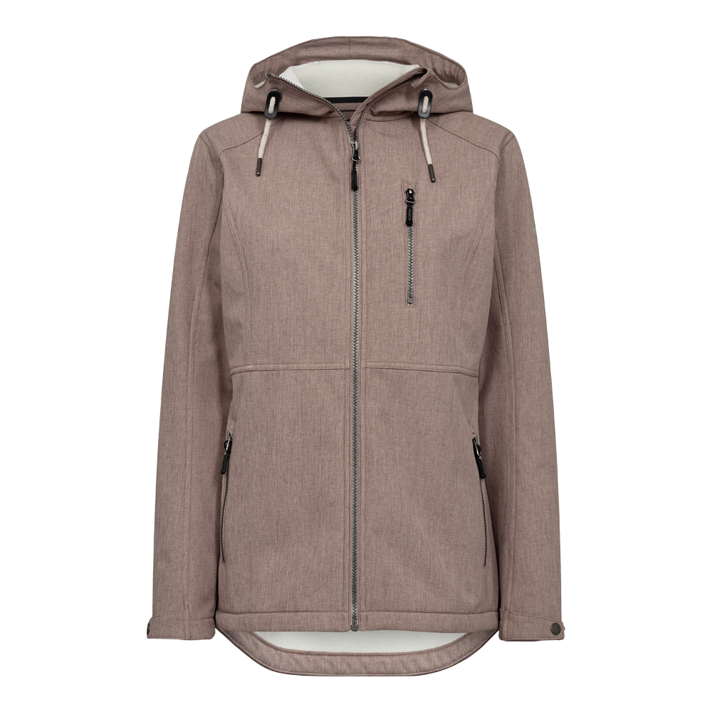 Kapuze Moderne Softshelljacke Damen Nanok Lund 25, W Damen