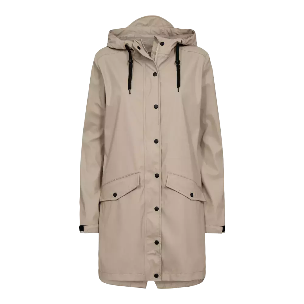 Regenjacke Outdoorjacke Beige Damen Nanok Shower, W Damen Regenjacke