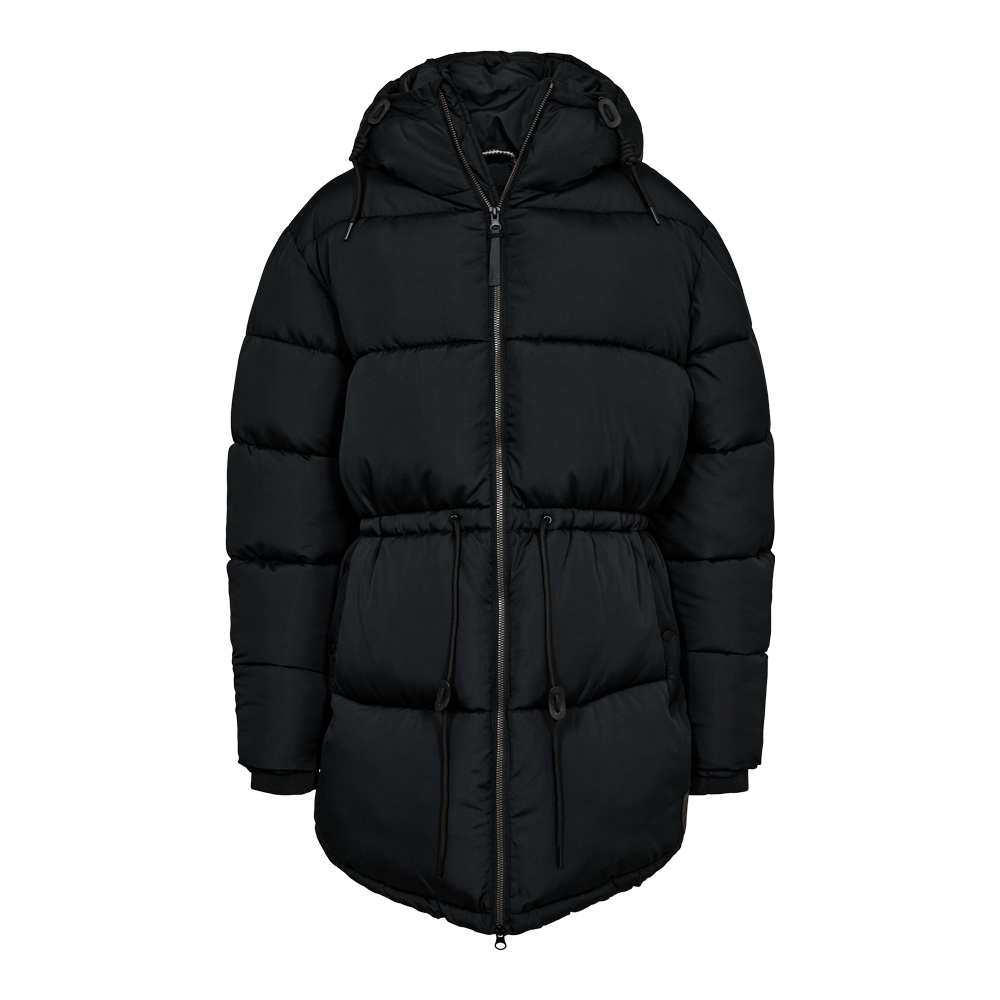 X-Trail London Jacket, W fra X-Trail er en elegant og funktionel dame vinterjakke, som kombinerer moderne design med praktisk anvendelighed. Jakken er sort, oppustelig og har en hætte, tovejs lynlås og justerbare snore i taljen for en tilpasset pasform. Den varmeisolerende inderforing og vind- samt vandafvisende yderside sikrer optimal beskyttelse mod koldt vejr. Jakken er ideel til dem, der søger stil og varme under de kolde måneder.