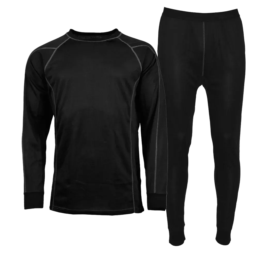 Nanok Active Set Black - Voksen Skiundertøj