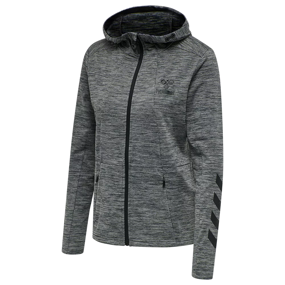 Hummel W Selby Zip Hood - Dame Sweatshirt