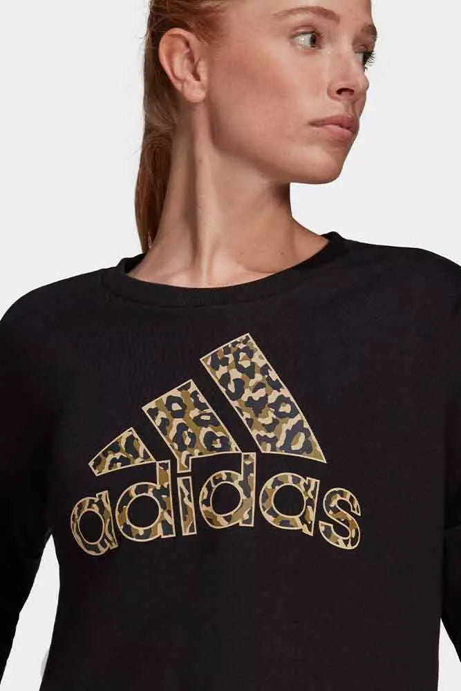 Adidas W Leo Sweat - Dame Sweatshirt