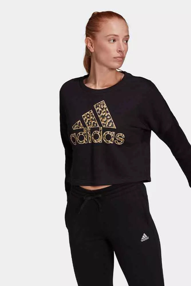 Adidas W Leo Sweat - Dame Sweatshirt