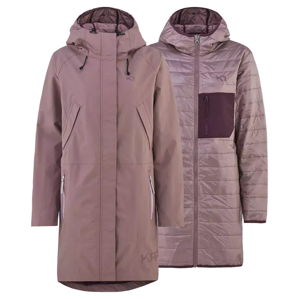 Kari Traa W Kvitne L Jacket - Dame 3-i-1 Jakke