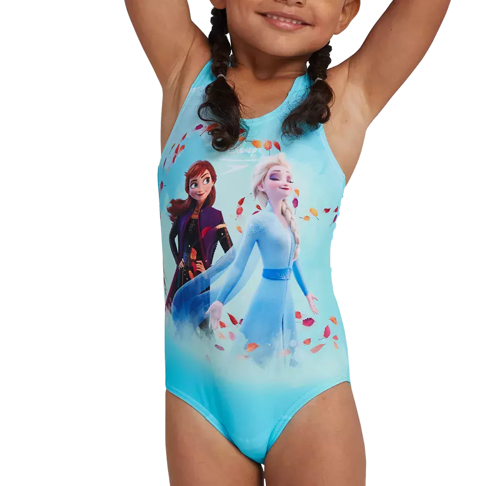 Speedo Jr Disney Frozen 2 Suit - Pige Badedragt