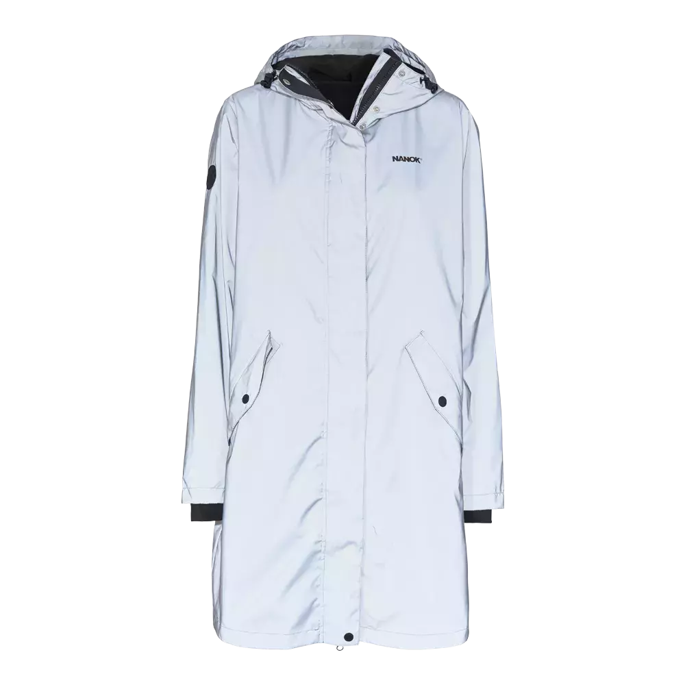 Nanok Glow Coat, W. - Dame Refleksjakke