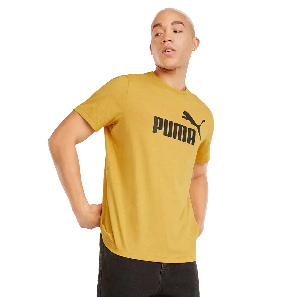 Puma Big Logo T-shirt Heather - Herre T-shirt