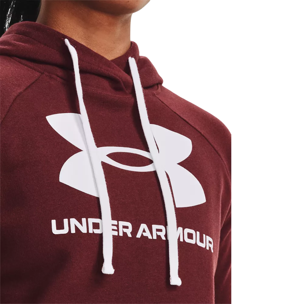 Under Armour W Rival Fleece Hoodie - Dame Sweatshirt