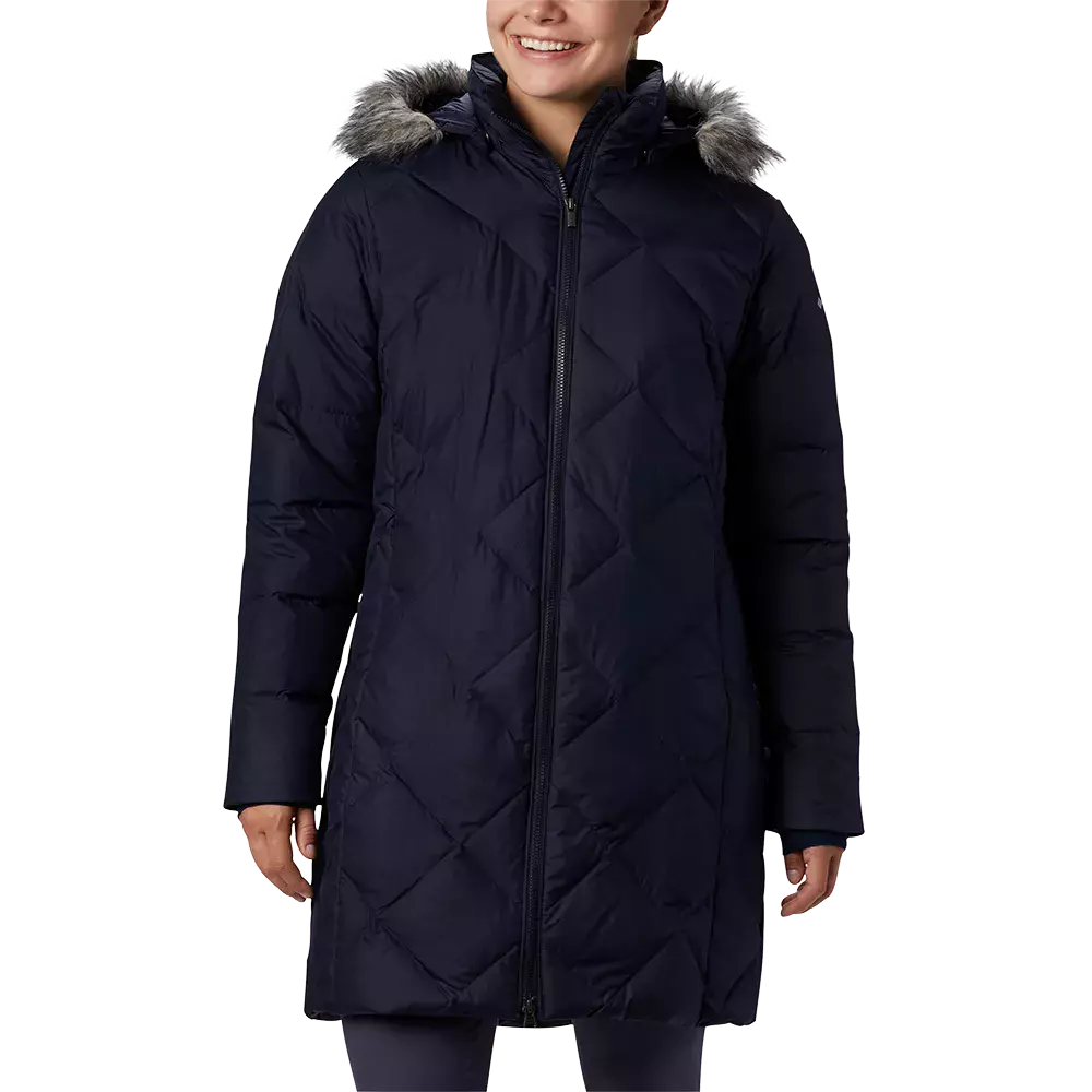 Columbia W Icy Heights Mid Down Jacket - Dame Vinterjakke