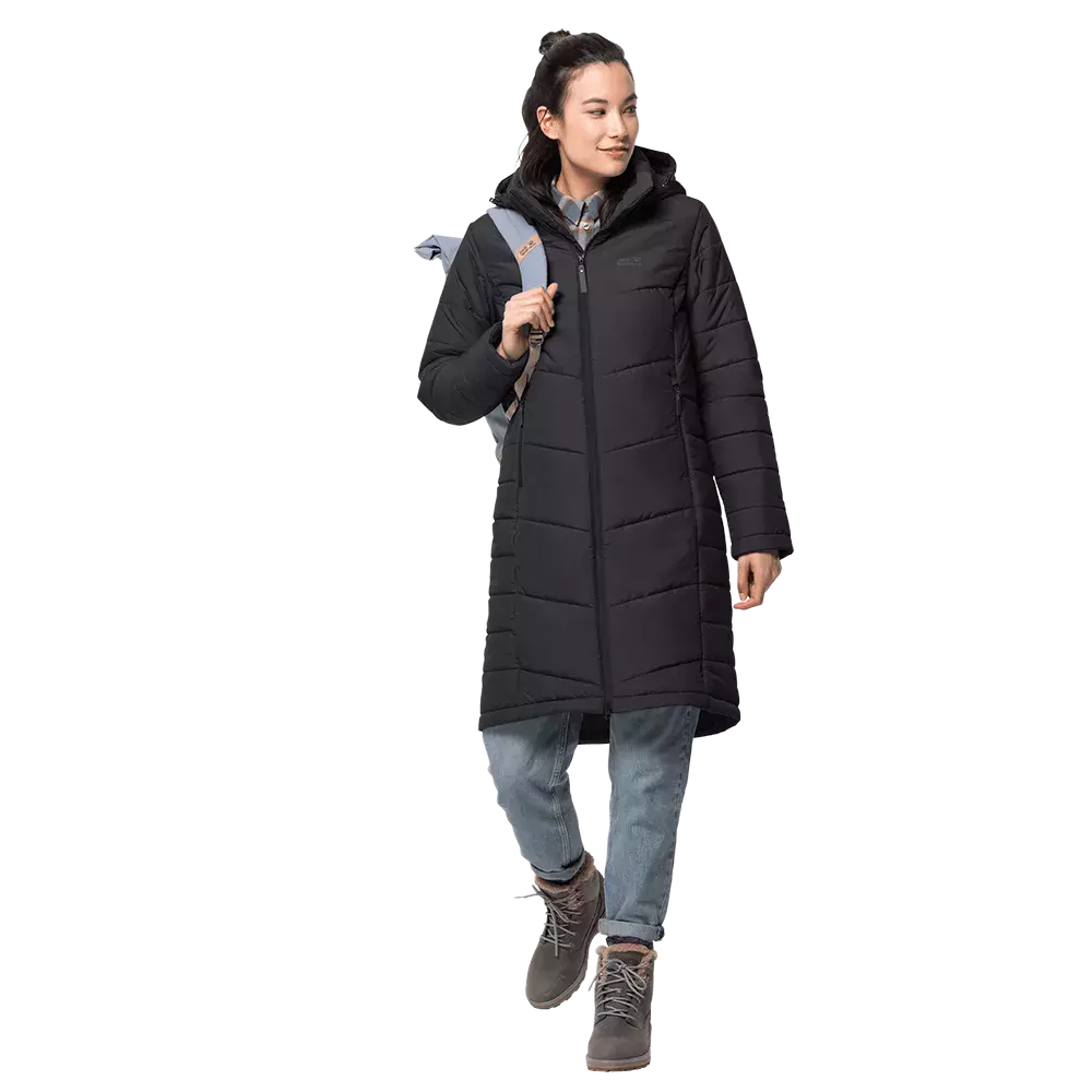 Jack Wolfskin W North York Coat - Dame Vinterjakke