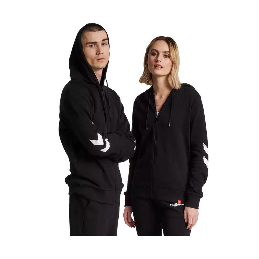 Hummel Legacy Zip Hoodie - Voksen Sweatshirt