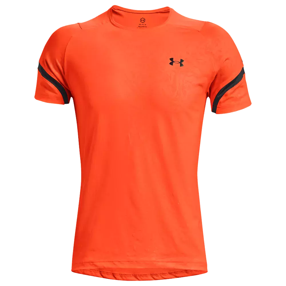 Under Armour Rush 2.0 Emboss SS - Herre Løbe T-shirt