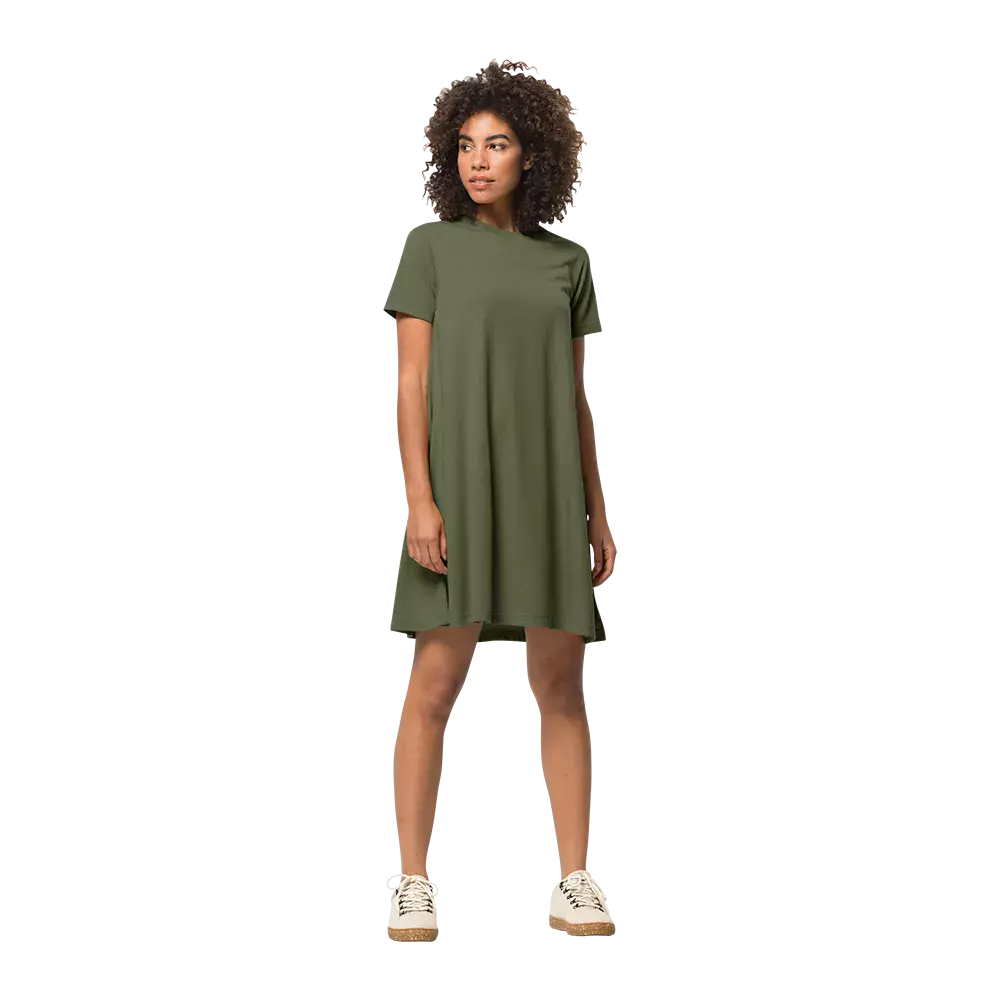 Jack Wolfskin W Nature Relief Dress - Dame Kjole