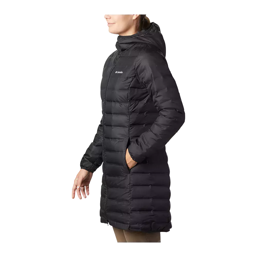 Columbia W Lake 22 Down Long Hood Jacket - Dame Vinterjakke