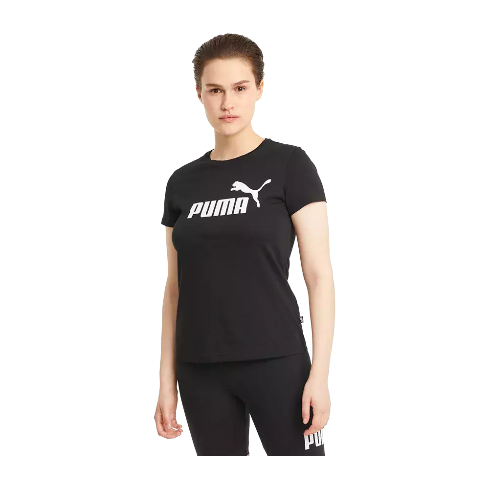 Puma W Ess Big Logo T-Shirt - Dame T-Shirt