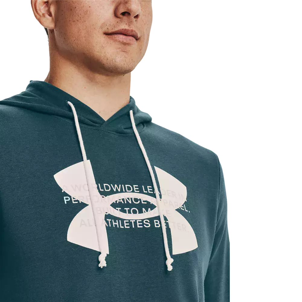 Under Armour Rival Logo Hood Sweat - Herre Sweatshirt