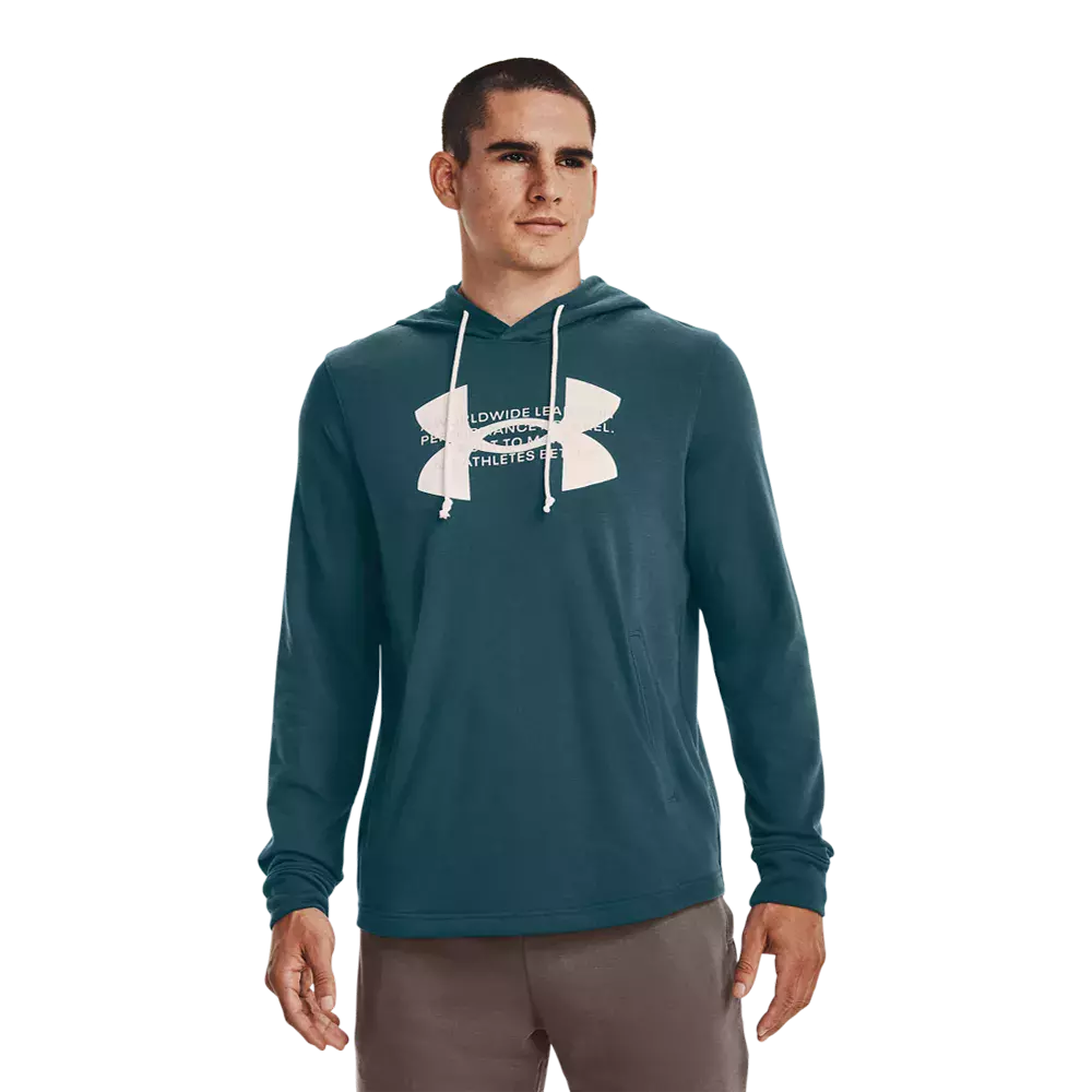 Under Armour Rival Logo Hood Sweat - Herre Sweatshirt