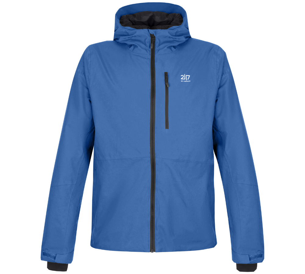 "2117 of Sweden præsenterer Kabo Padded Ski Jacket, en højtydende herreskijakke designet til al slags vejr på pisterne. Denne jakke er fremstillet i en iøjnefaldende blå farve, der er både stilfuld og praktisk. Den har en justerbar hætte, vandtætte lynlåse og en åndbar, polstret konstruktion, der holder dig varm og tør. Ideel til ski- og snowboardentusiaster, der ønsker at kombinere funktion med moderne design."