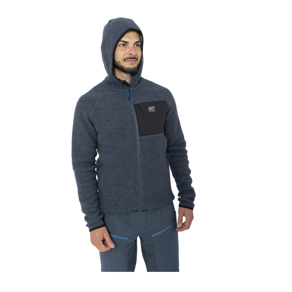2117 of Sweden Skord Wool Hoodie - Herre Fritidsjakke