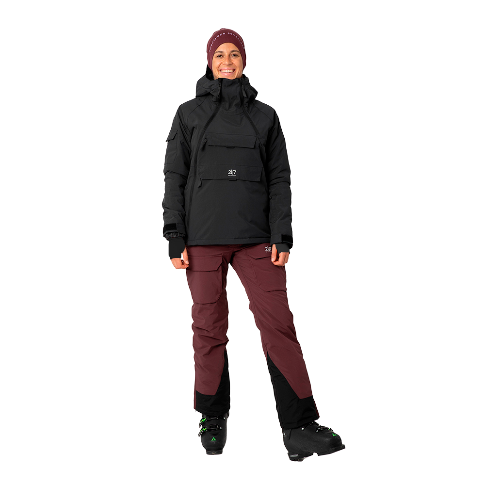 2117 of Sweden W Nelkerim Padded Anorak - Damen Ski- und Winterjacke