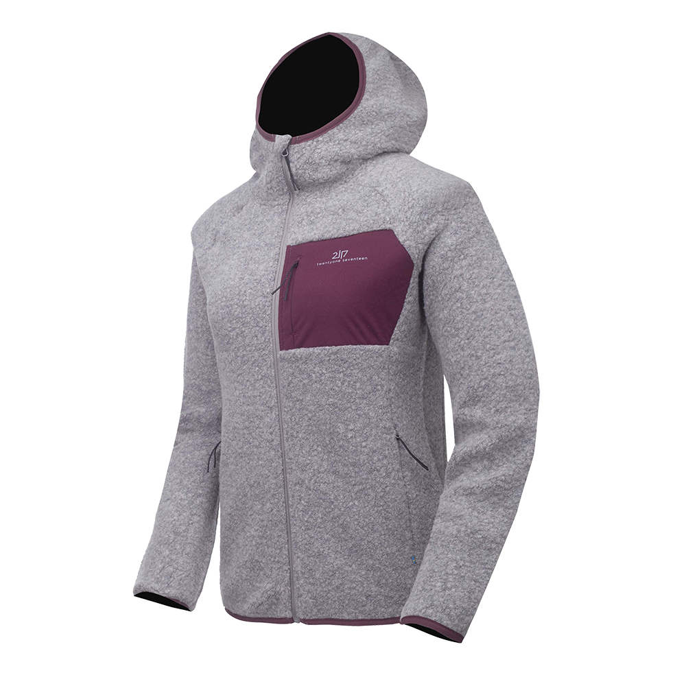 2117 of Sweden W Skord Wool Hoodie - Damen Fritidsjacke