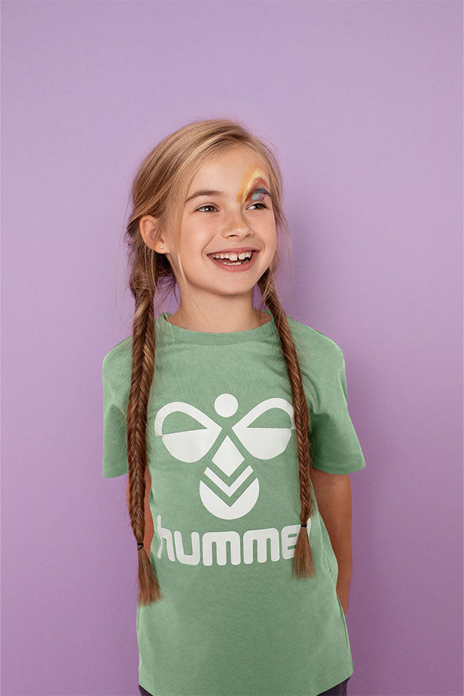 Hummel Jr Tres Tee - Kinder T-Shirt