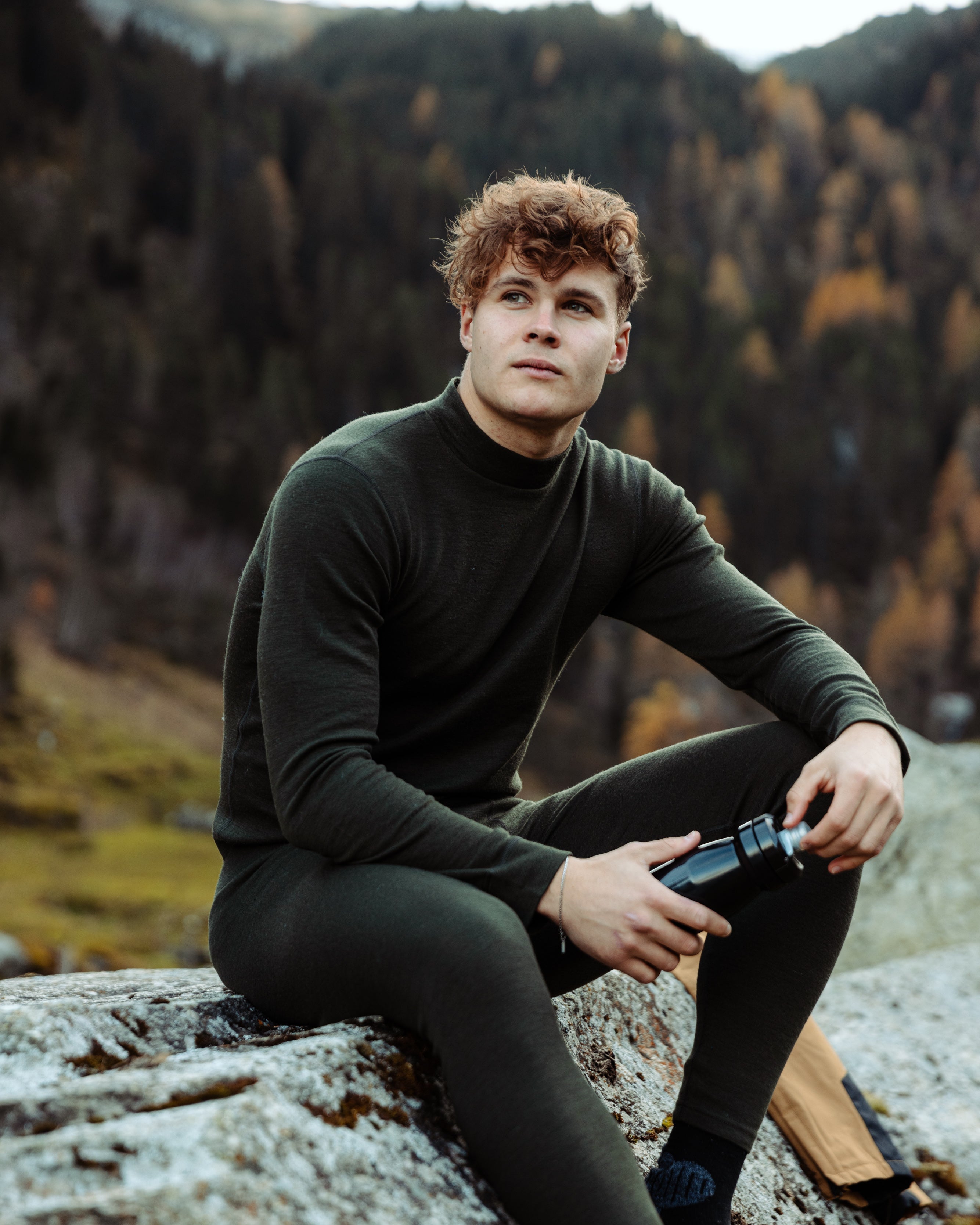 NORD Wool Set Sr - Herren-Wollset (Grün)