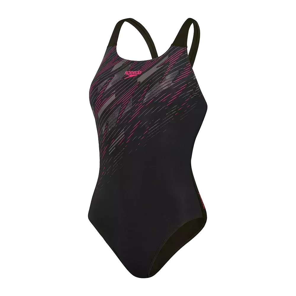 Speedo W Place Muscleback Suit - Dame Badedragt