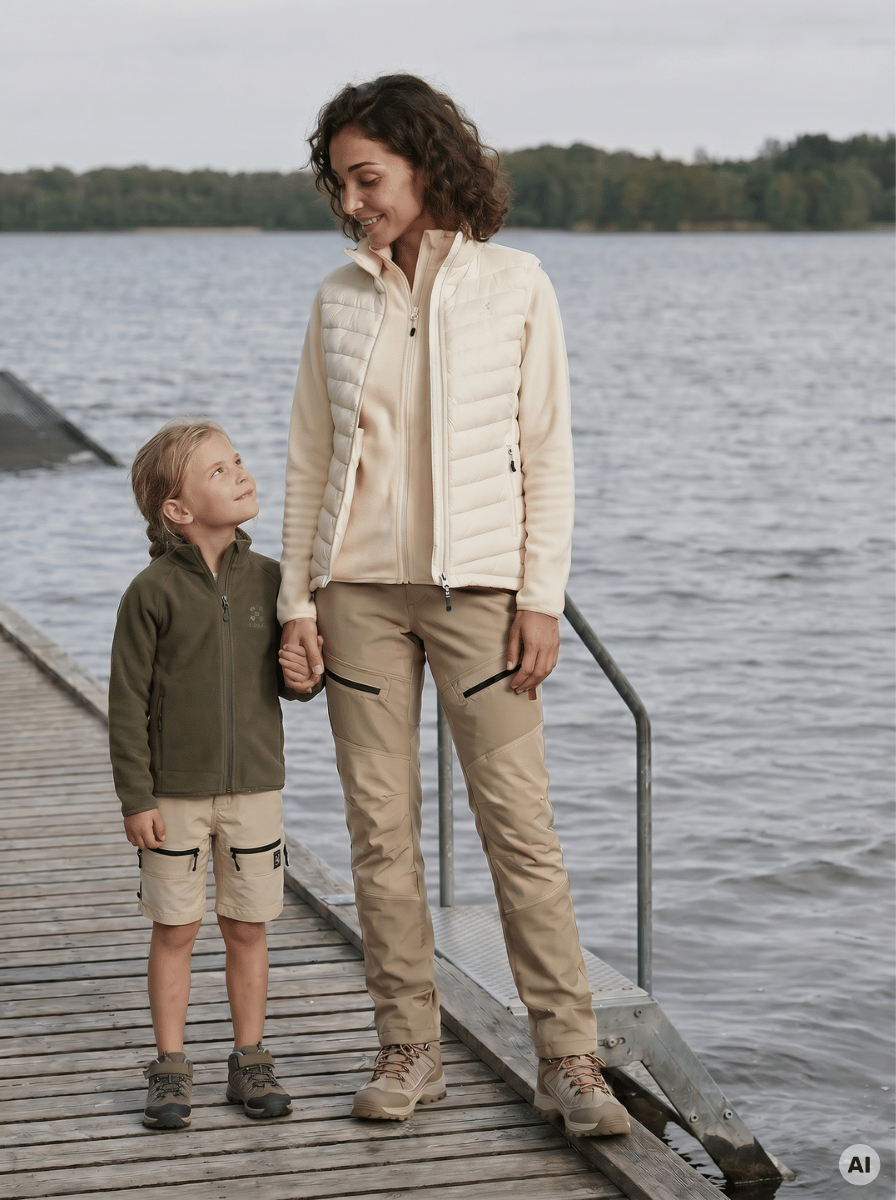 X-Trail Fleece FZ, Jr - Kinder Fleecejacke