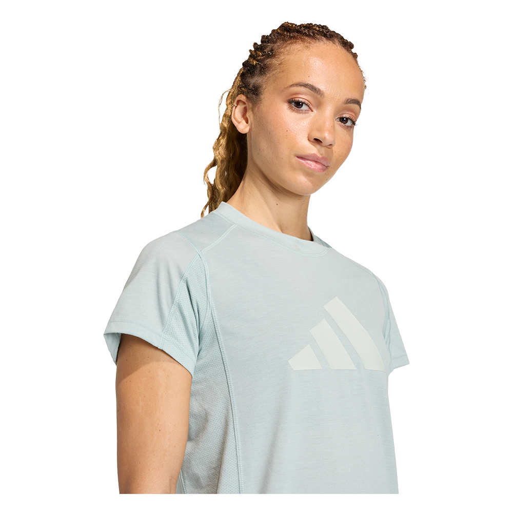 Adidas W ClimaCool Train Tee - Damen Lauf T-Shirt