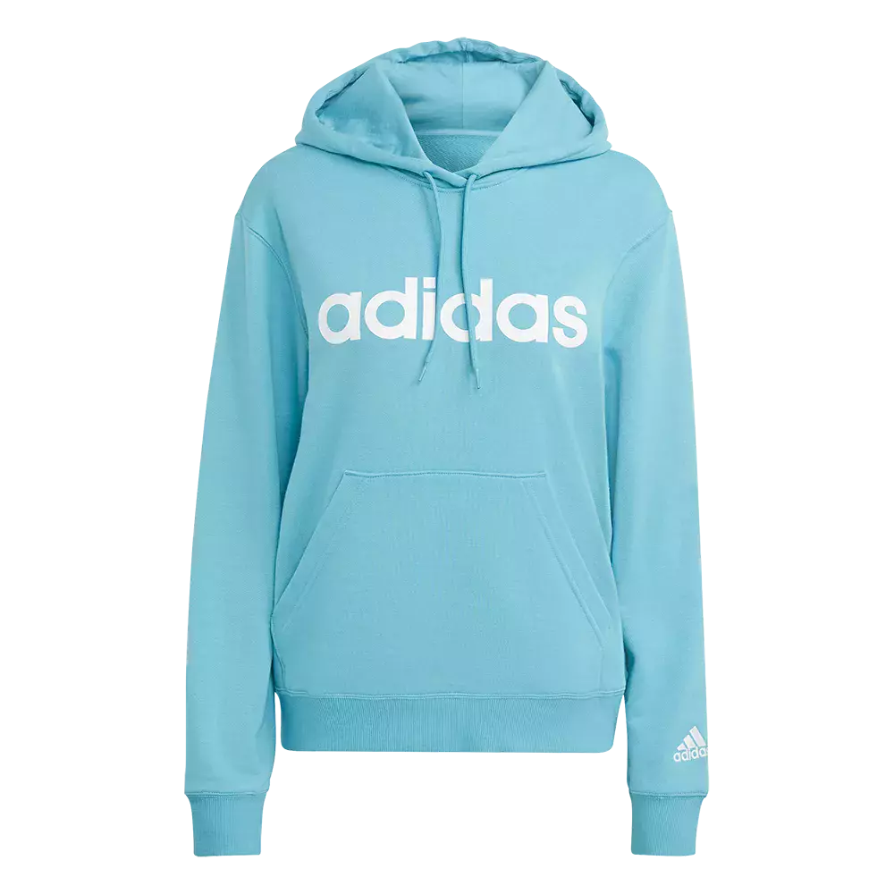 Adidas W Lin FT Hood - Dame Sweatshirt