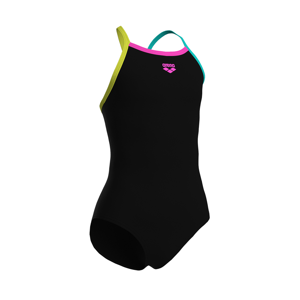 Arena Jr Drop Solid Suit - Pige Badedragt