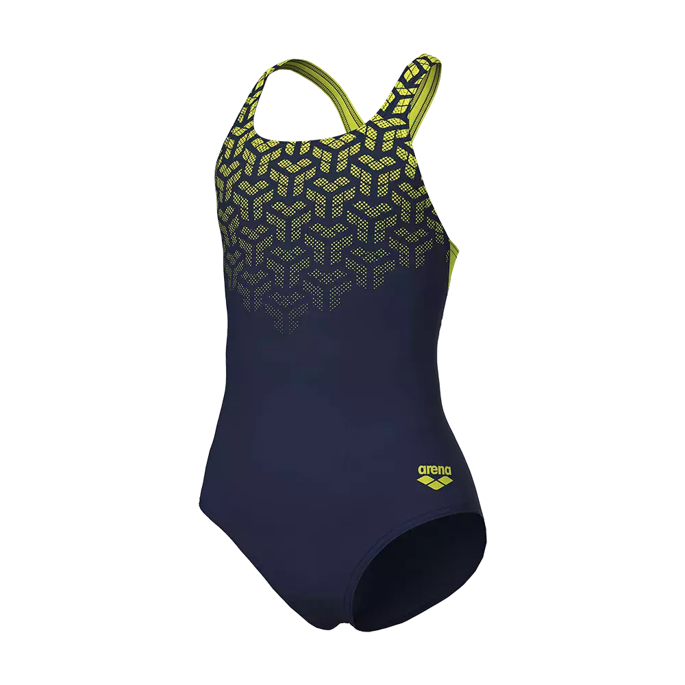 Arena Jr Kikko Pro Back Suit - Pige Badedragt