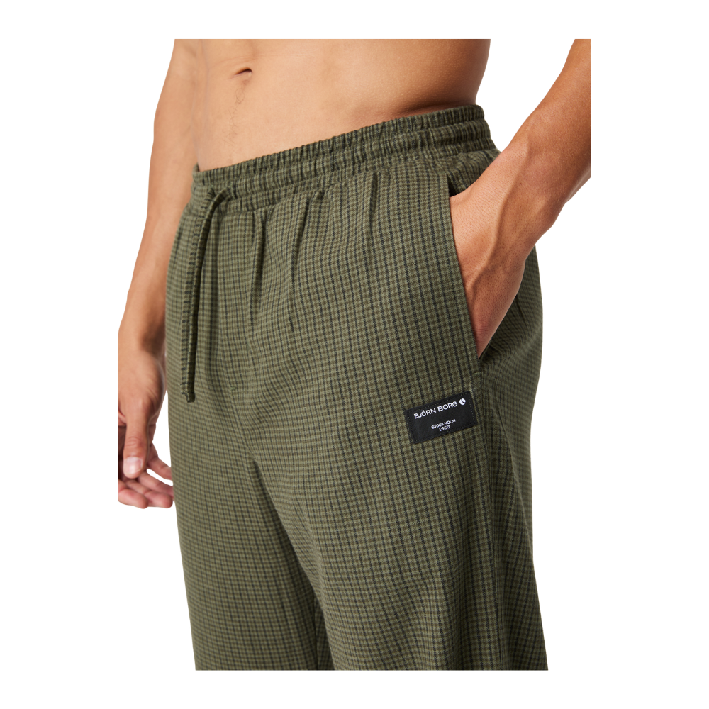 Björn Borg Core Flannel PJ Pants - Herre Nattøjs Bukser