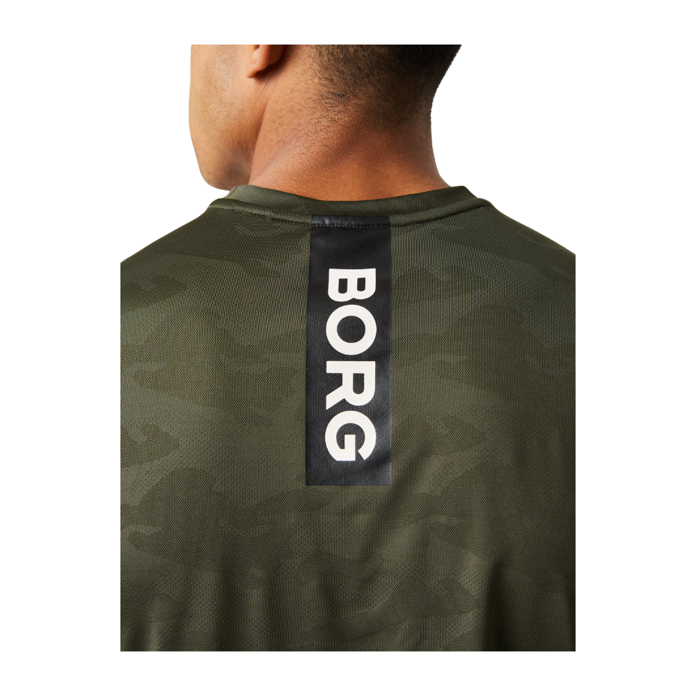 Björn Borg Performance SS T-Shirt - Herre Fitness T-Shirt