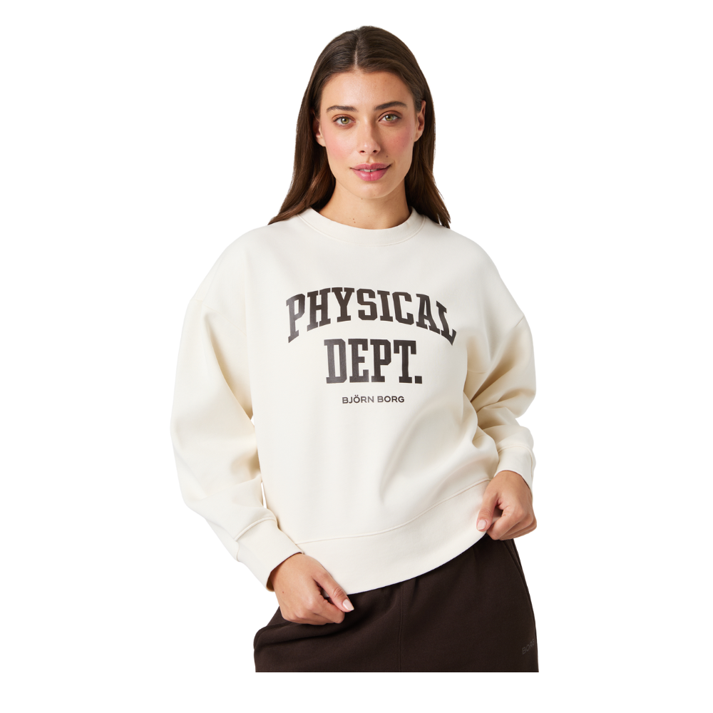 Björn Borg W Borg Boyfriend Sweat - Dame Sweatshirt