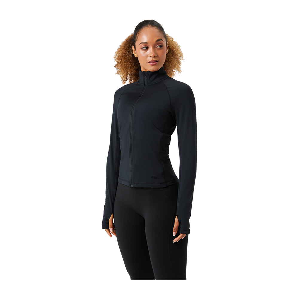 Björn Borg W BORG Midlayer mit durchgehendem Reißverschluss - Damen-Sweatshirt